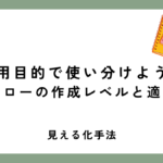 活用目的で使い分けよう！業務フローの作成レベルと適用範囲